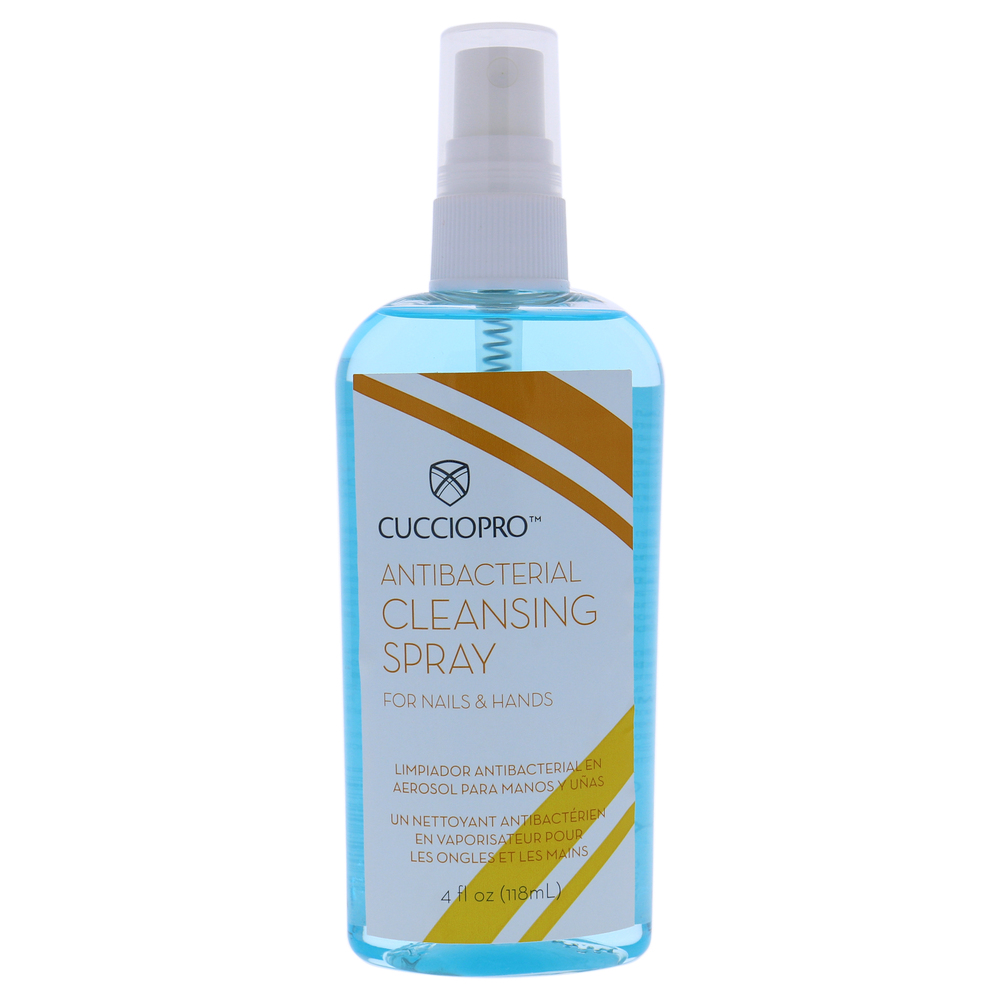 Antibacterial Cleansing Spray by Cuccio Pro for Women - 4 oz Cleanser Spray
